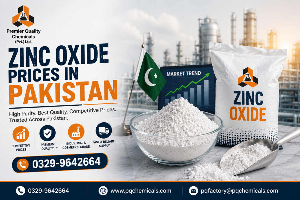 Zinc Oxide Prices in Pakistan